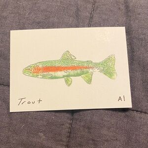 Inciardi Trout Mini Print
